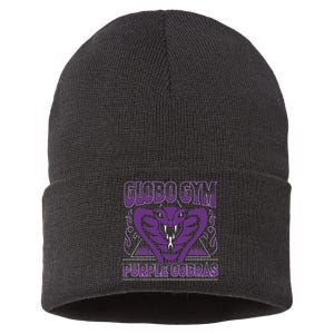 A True Underdog Story Globo Gym Purple Cobras Sustainable Knit Beanie