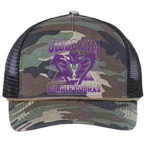 A True Underdog Story Globo Gym Purple Cobras Retro Rope Trucker Hat Cap