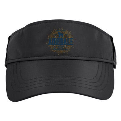 Airedale Terrier Vintage Airedale Gift Adult Drive Performance Visor