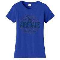 Airedale Terrier Vintage Airedale Gift Women's T-Shirt