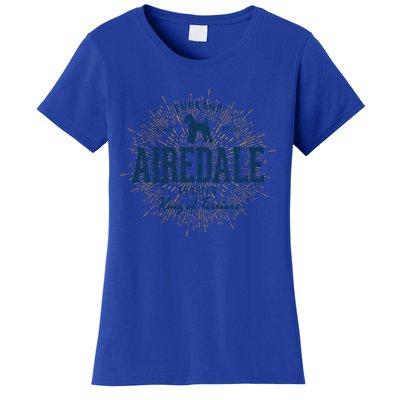 Airedale Terrier Vintage Airedale Gift Women's T-Shirt