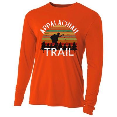 Appalachian Trail Vintage Hiking Mountains Cooling Performance Long Sleeve Crew