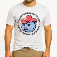 Accept The Vibes That Arent Rootin Tootin Funny Opossum Performance Shirt
