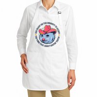 Accept The Vibes That Arent Rootin Tootin Funny Opossum Apron
