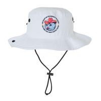 Accept The Vibes That Arent Rootin Tootin Funny Opossum Bucket Hat