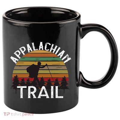 Appalachian Trail Vintage Hiking Mountains 11oz C Handle Ceramic Mug