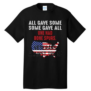 Anti Trump Veterans Against Trump Trump Sucks Tall T-Shirt