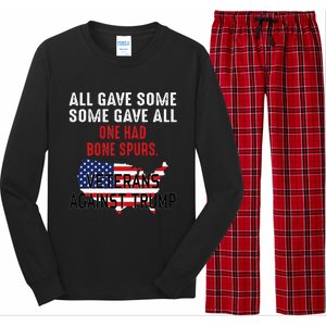 Anti Trump Veterans Against Trump Trump Sucks Long Sleeve Pajama Set