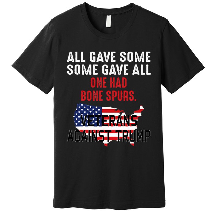 Anti Trump Veterans Against Trump Trump Sucks Premium T-Shirt