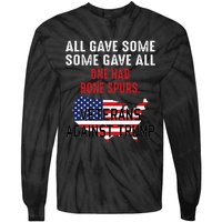 Anti Trump Veterans Against Trump Trump Sucks Tie-Dye Long Sleeve Shirt