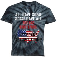 Anti Trump Veterans Against Trump Trump Sucks Kids Tie-Dye T-Shirt