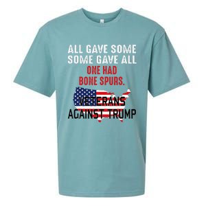 Anti Trump Veterans Against Trump Trump Sucks Sueded Cloud Jersey T-Shirt