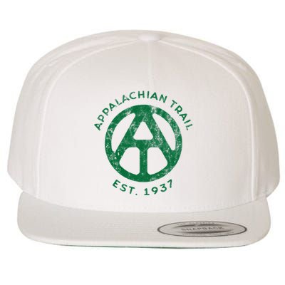 Appalachian Trail Vintage At Appalachian Trail Hiker Wool Snapback Cap