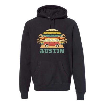 Austin Texas Vintage Premium Hoodie