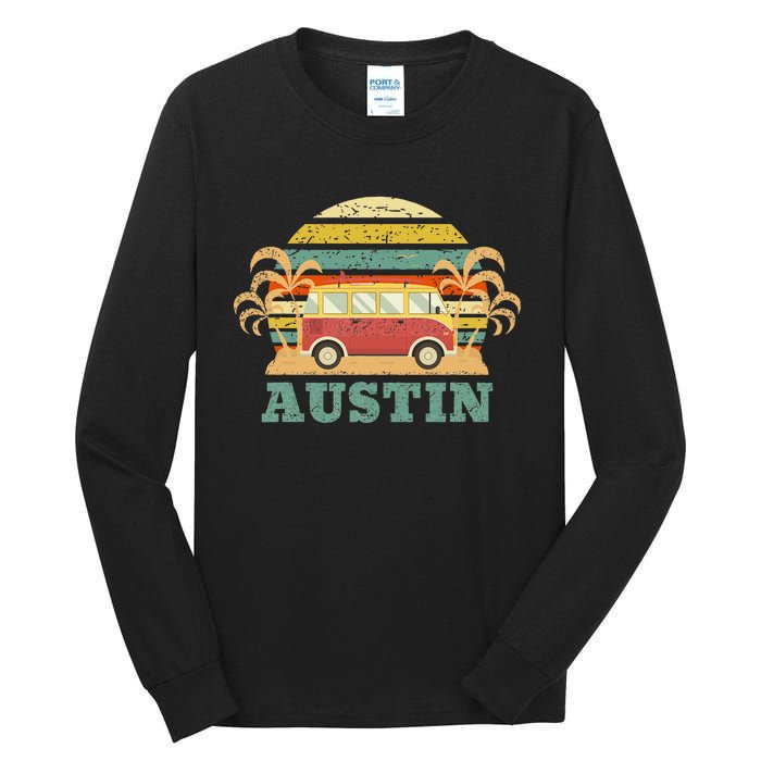 Austin Texas Vintage Tall Long Sleeve T-Shirt