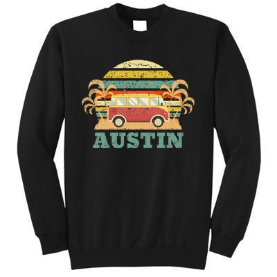 Austin Texas Vintage Tall Sweatshirt