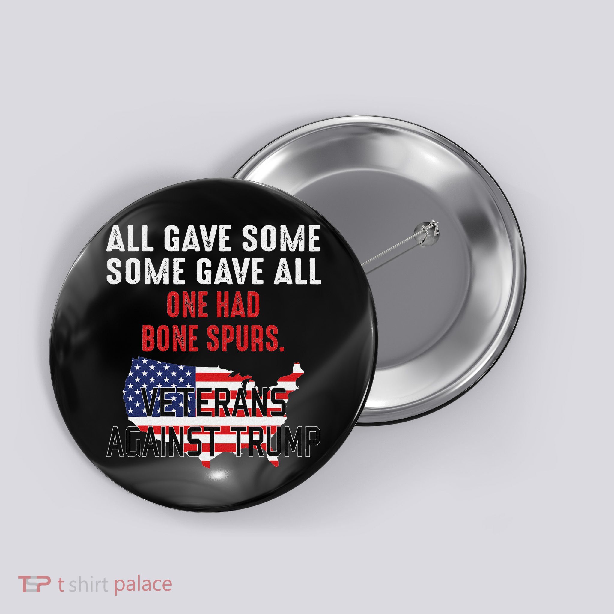 Anti Trump Veterans Against Trump Trump Sucks Button