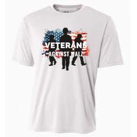 Anti Tim Walz Stolen Valor Veterans Against Walz Cooling Performance Crew T-Shirt