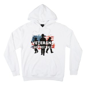 Anti Tim Walz Stolen Valor Veterans Against Walz Hoodie