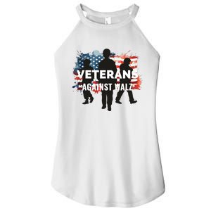 Anti Tim Walz Stolen Valor Veterans Against Walz Women's Perfect Tri Rocker Tank