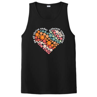 Autism Therapy We All Thrive Under Different Conditions PosiCharge Competitor Tank