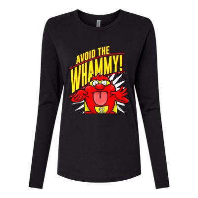 Avoid The Whammy Womens Cotton Relaxed Long Sleeve T-Shirt