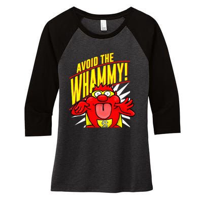 Avoid The Whammy Women's Tri-Blend 3/4-Sleeve Raglan Shirt