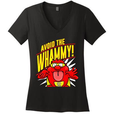 Avoid The Whammy Women's V-Neck T-Shirt