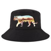 Adventurous Tiger Wilderness Graphic Cool Comfort Performance Bucket Hat