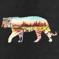 Adventurous Tiger Wilderness Graphic Cool Comfort Performance Bucket Hat