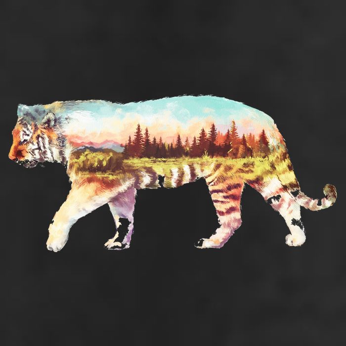 Adventurous Tiger Wilderness Graphic Cool Comfort Performance Bucket Hat