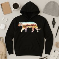 Adventurous Tiger Wilderness Graphic Hoodie
