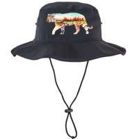 Adventurous Tiger Wilderness Graphic Bucket Hat