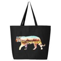 Adventurous Tiger Wilderness Graphic 25L Jumbo Tote