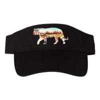 Adventurous Tiger Wilderness Graphic Visor