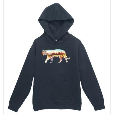 Adventurous Tiger Wilderness Graphic Urban Pullover Hoodie