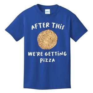 After This We're Getting Pizza Jewish Passover Matzah Seder Gift Kids T-Shirt