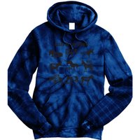 Asses The World Funny Lazy Smart Half Fat Kick Kick Donkey Tie Dye Hoodie