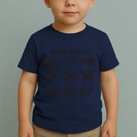 Asses The World Funny Lazy Smart Half Fat Kick Kick Donkey Toddler T-Shirt