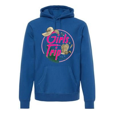 Awesome Trip Women Besties Ladies Cruise Lovers Premium Hoodie