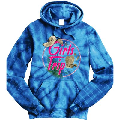 Awesome Trip Women Besties Ladies Cruise Lovers Tie Dye Hoodie