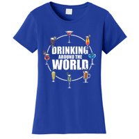 Around The World Ing Lover Alcoholic Beverage Gift Women's T-Shirt