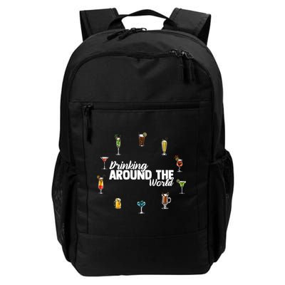 Around The World Ing Lover Alcoholic Beverage Gift Backpack