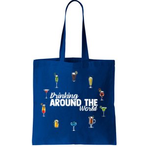 Around The World Ing Lover Alcoholic Beverage Gift Tote Bag