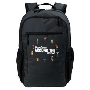 Around The World Ing Lover Alcoholic Beverage Gift Daily Commute Backpack