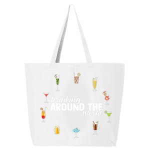 Around The World Ing Lover Alcoholic Beverage Gift 25L Jumbo Tote