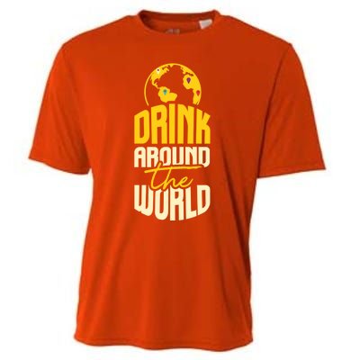 Around The World I Ing Outfit I Ing Funny Gift Cooling Performance Crew T-Shirt