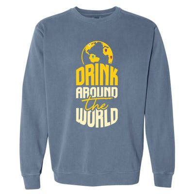 Around The World I Ing Outfit I Ing Funny Gift Garment-Dyed Sweatshirt