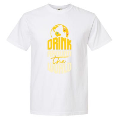 Around The World I Ing Outfit I Ing Funny Gift Garment-Dyed Heavyweight T-Shirt