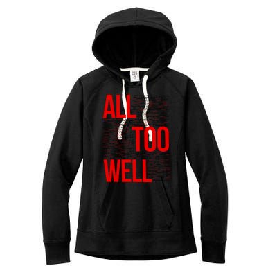 All Too Well Swiftie Women's Fleece Hoodie